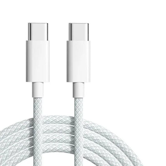 Cable de Carga Rápida USB-C a USB-C 60W Original para iPhone | 1 Metro